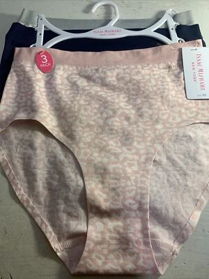 Calcinha Isaac Mizrahi New York corte alto pacote com 3 feminina tamanho médio nylon elastano - Imagem 1 de 4