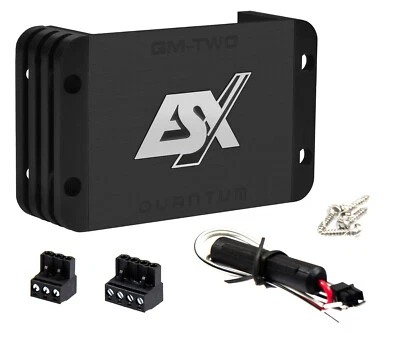 B-Ware ESX QM-TWOv3 BLACK EDITION 2-Kanal Mini Digital Verstärker 300 Watt RMS - Bild 1 von 4