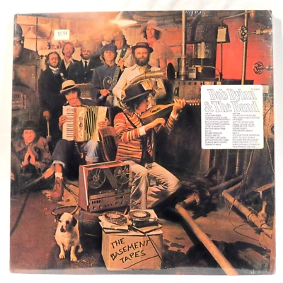 BOB DYLAN ‎/ THE BAND – The Basement Tapes   1975 1st US issue 2xLP SEALED - Image 1 of 2