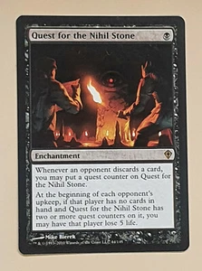 Quest for the Nihil Stone, Worldwake, MTG, LP - Picture 1 of 3