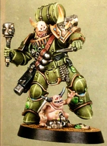 Héroes Marines Espaciales Guardia de la Muerte Peste Caos Warhammer 40K Granada Kholerus - Imagen 1 de 2