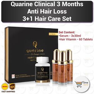 Quarine Clinical 3 Months Anti Hair Loss 3+1 Hair Repair Set - Swiss Quality
