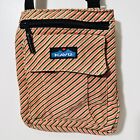 Kavu Crossbody Shoulder Bag Multi Color Fabric Adjustable Strap Purse