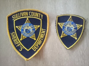 Lote de 2 PARCHES DE POLICÍA DEL DEPARTAMENTO DEL SHERIFF DEL CONDADO DE SULLIVAN TENNESSEE Y ESTADO DE TN - Imagen 1 de 2
