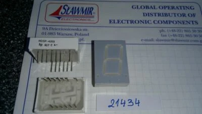 HP HDSP4203 20mm yellow CK 7segment display Lot-6pcs - Image 1 of 3