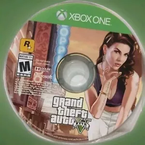 Grand Theft Auto V GTA 5 (Microsoft Xbox One, 2014) Disc Only - Picture 1 of 8