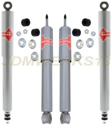 CHOQUES KYB 4 Monotube Upgrade serve para Nissan Pickup 520 521 620 720 2WD 1965 - 86  - Imagem 1 de 4