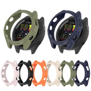 Rugged TPU Protection Bumper Case Shockproof Cover For Garmin Forerunner265/265S - Picture 1 of 18