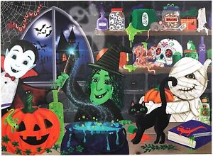Puzzle Halloween pour adultes 100 pièces | puzzles de cuisine de sorcière pour enfants