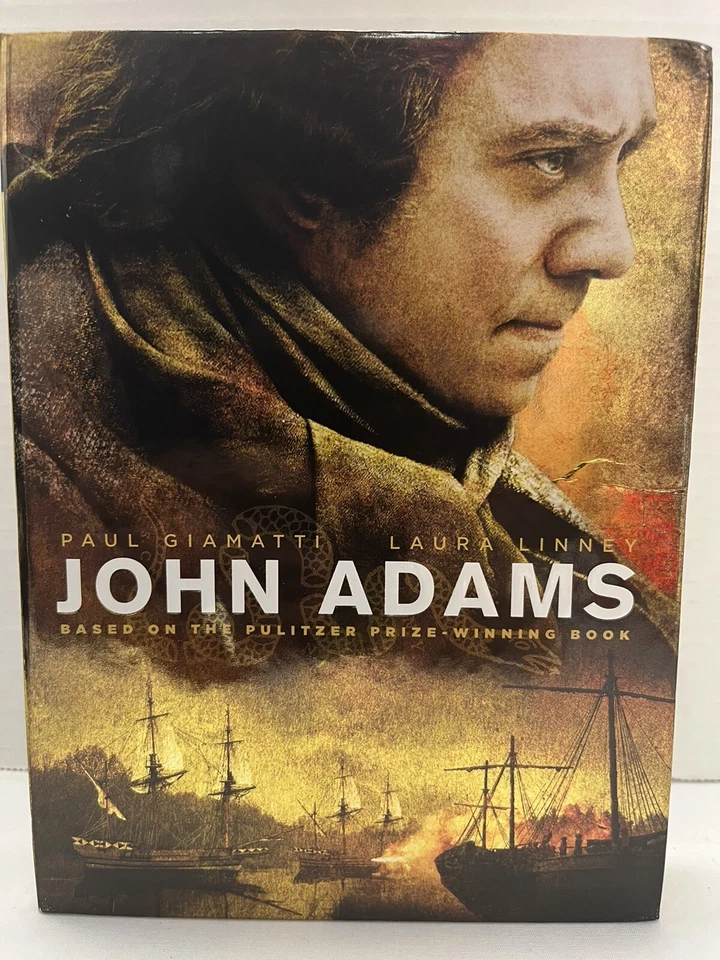 John Adams DVD 3 Disk Set 2008 Based On Pulitzer Prize Winning Book HBO - Image 1 of 4