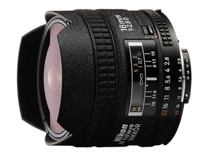 Nikon AF FX Fisheye-NIKKOR 16mm f/2.8D Fixed Lens +Auto Focus for Nikon DSLR Cam - Picture 1 of 2