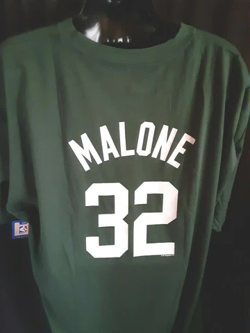 Utah Jazz Malone #32 NBA Men's Majestic Big & Tall Shirt 3X or 4X Cover