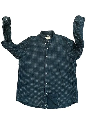 Denim & Supply Ralph Lauren Hombre XXL Manga Larga Azul Estrellas Abotonadas Foto 1 de 4