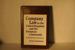 European Community Law Series, 1991 HC book Frank Wooldridge, Company Law in the - Picture 1 of 5