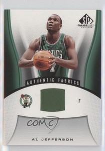 2006-07 SP Game Used Edition Authentic Fabrics Al Jefferson #104