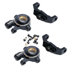 NEW Powerhobby Brass C Hub & Steering Knuckles FOR Traxxas TRX-4M Defender / Bro - Picture 1 of 1
