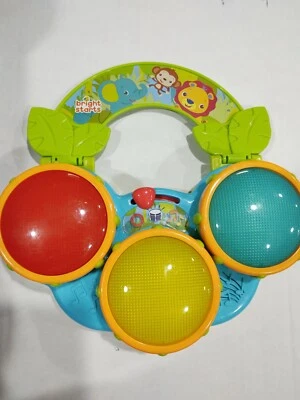 Juguete Musical Bebé Arranques Brillantes Safari Latidos Tambores Mono León Infante Foto 1 de 4