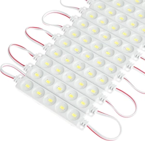 LED Module DC12V White 6500K Injection 5 1.2 W Waterproof  - Picture 1 of 3
