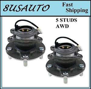 REAR Wheel Hub Bearing Assembly Fit SUZUKI SX4 2007-2013 (AWD) (PAIR)