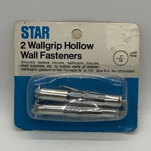 Vintage Star Wallgrip hohle Wandverschlüsse 7""/16 Bohrloch Nr. 2710-00600 - Bild 1 von 5