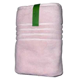 KATE SPADE New York Large Posh Pink Plush Cotton Bath Towels 28x54 Set of 2 NEW - Picture 1 of 5
