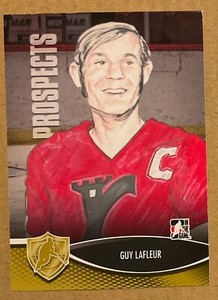 2012-13 GUY LAFLEUR ITG HEROES AND PROSPECTS CARD #10 QUEBEC RAMPARTS