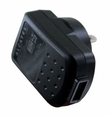Cargador de viaje adaptador Alcatel TUUS050055 - B00 5V 550mAh   Foto 1 de 4