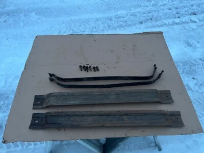 1973-1979 Ford Truck Rear Main Gas Tank Straps OEM 73-79 F100 F150 F250 F350 - Image 1 of 4