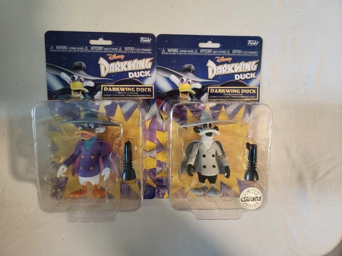 Lot Of 2 New Disney's Darkwing Duck Collectable Figure Funko  W/Chase Variant Cover
