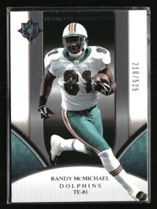 Randy McMichael 2006 Upper Deck Ultimate Collection #104  Football Card