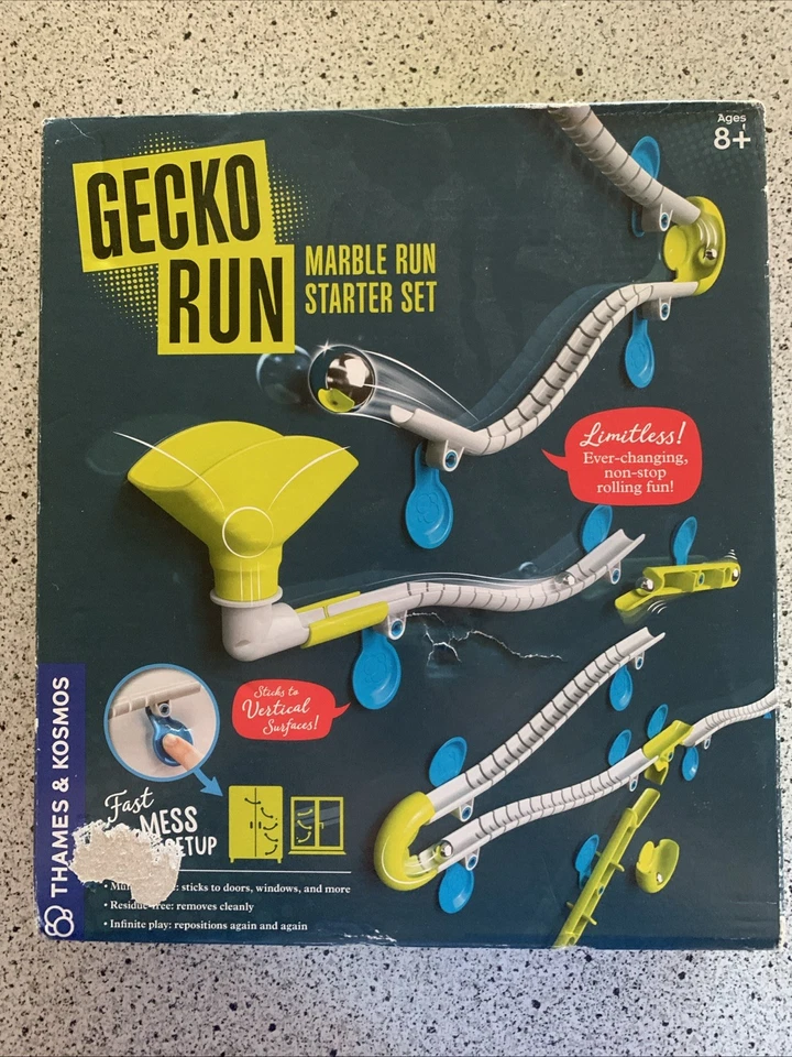 Gecko Run Marble Run Starter Set by Thames & Kosmos-STEM Building Toy New In Box - Image 1 of 4