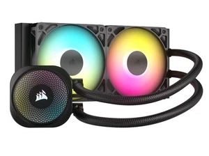 Refroidisseur liquide CPU CORSAIR NAUTILUS 240 RS ARGB RS120 ARGB ventilateurs CW-9060092-WWWM - Photo 1/9