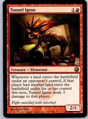 Tunnel Ignus - Scars of Mirrodin - R 105 NM - Image 1 of 2