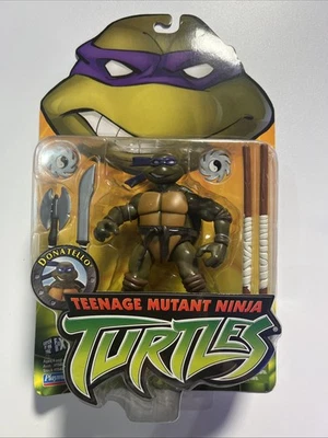 NINJA TURTLES Donatello TMNT 2002 Playmates De Colección Figura de Acción Accesorios Sellados Foto 1 de 4