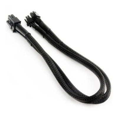 Coppers Conductors 8Pin to Two 6Pin PCIExpress Graphics Card Cable for - Image 1 of 4