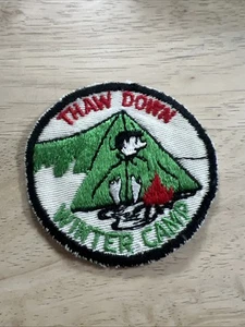 Vintage BSA Thaw Down Winter Camp Patch - Bild 1 von 5