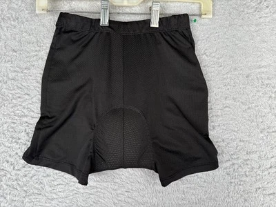 Pantalones Cortos de Ciclismo Mujer Grandes Forro Negro Acolchado Poliéster Mezcla Spandex Foto 1 de 4