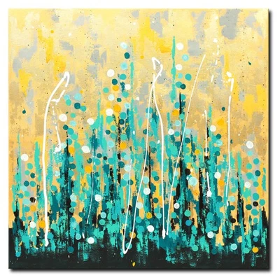 NOVAARTE Acryl Bild Gemälde Landschaft Abstrakte Malerei Moderne Kunst ORIGINAL - Bild 1 von 4