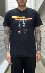 Vintage Depeche Mode Black Celebration Tee Shirt Large Gently Used Y2K - Picture 1 of 10