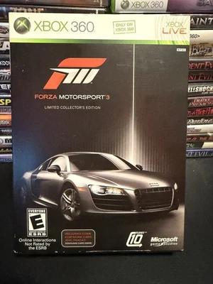 Forza Motorsport 3 - Edición Limitada Coleccionista (Xbox 360, 2009) Probado Foto 1 de 4