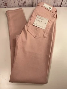 AG Adriano Goldschmied Farrah Ankle Seamless Pink Skinny Jeans Damen Größe 23 - Bild 1 von 4