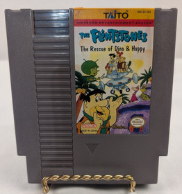 The Flintstones Rescue of Dino & Hoppy NES Nintendo Cartridge Authentic