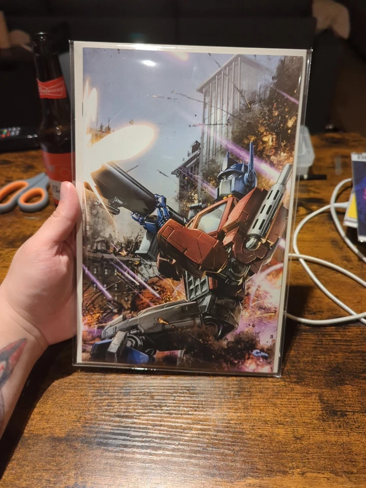 TRANSFORMERS 1 5TH PRINT CRAIN FAN EXPO BOSTON VIRGIN LTD ONLY 194 SHARP COPIES! - Image 1 of 1