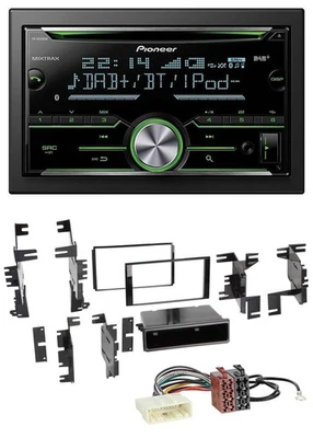 Pioneer Bluetooth MP3 DAB 2DIN USB CD Autoradio für Nissan Versa ab 07 Xterra ab - Bild 1 von 4