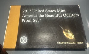2012 America the Beautiful Quarter Clad Proof Set U.S. Mint OGP COA - Bild 1 von 3