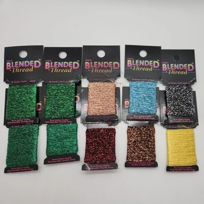 Pre Blended Metallic Thread Lot Of 10 (Lot #3) - Image 1 of 4