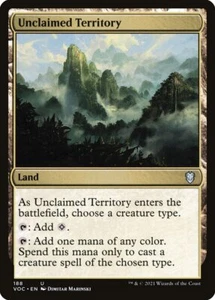 4x Unclaimed Territory - NM - Crimson Vow Commander - SPARROW MAGIC mtg - Picture 1 of 1