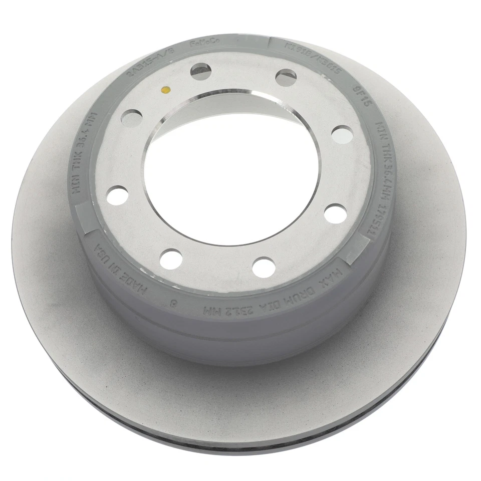 Rotor de freno de disco trasero original Ford F-250 F-350 Super Duty 2013-2022 PC3Z-2C026-A Foto 1 de 4
