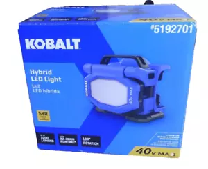 Kobalt Hybrid Led Light And Charger 40v {S} - Picture 1 of 8