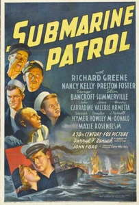 Submarine Patrol DVD - Richard Greene dir. John Ford Vintage Drama 1938 - Imagen 1 de 6